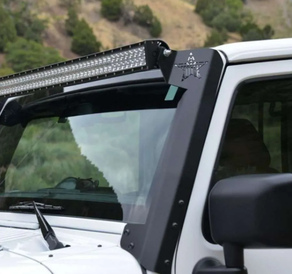 Rock Slide Engineering  JK A-Pillar Light Bar Bracket - Image 2