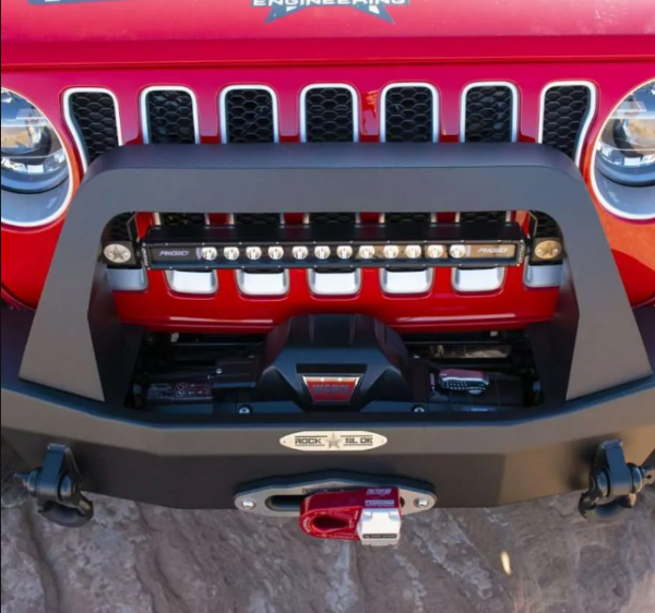 Rock Slide Engineering Bull Bar 20 in. Light Brackets - Image 5