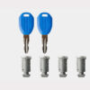 Rhino-Rack Master Key (4 Barrels / 2 Master Keys) - Image 2